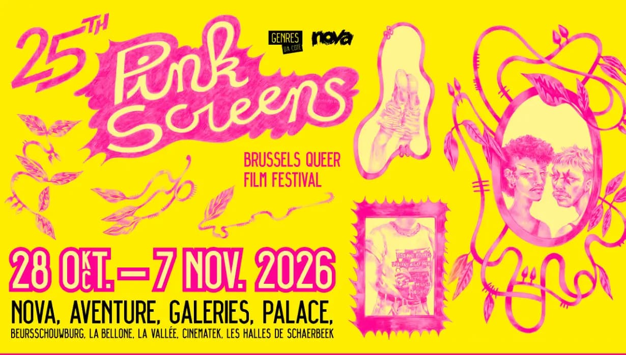 Pink Screens 2026: Bruselas se tiñe de rosa durante 10 días