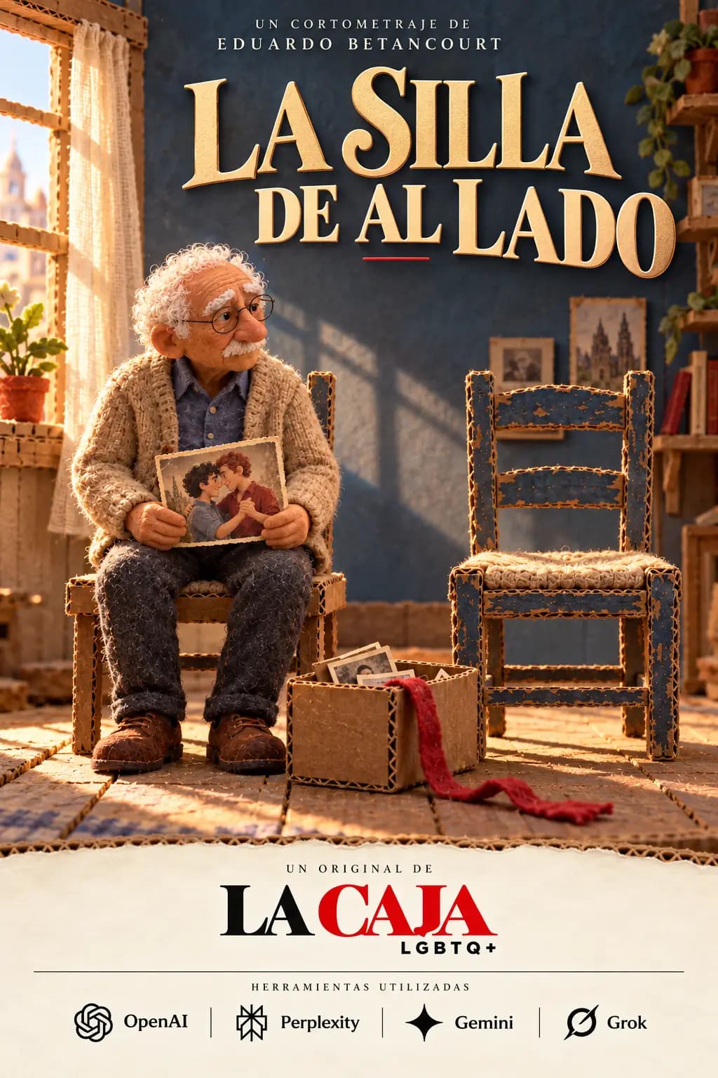 La silla del al lado: un corto sobre la soledad que casi nadie nombra